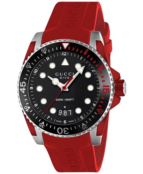 see thru red gucci watch|Gucci watches for sale.